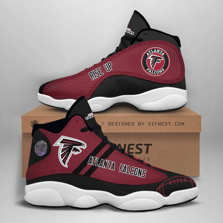 Atlanta Falcons Custom No16 Air Jordan Shoes