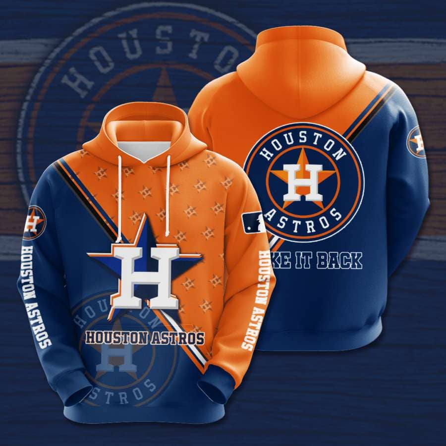 Houston Astros No773 Custom Hoodie 3D