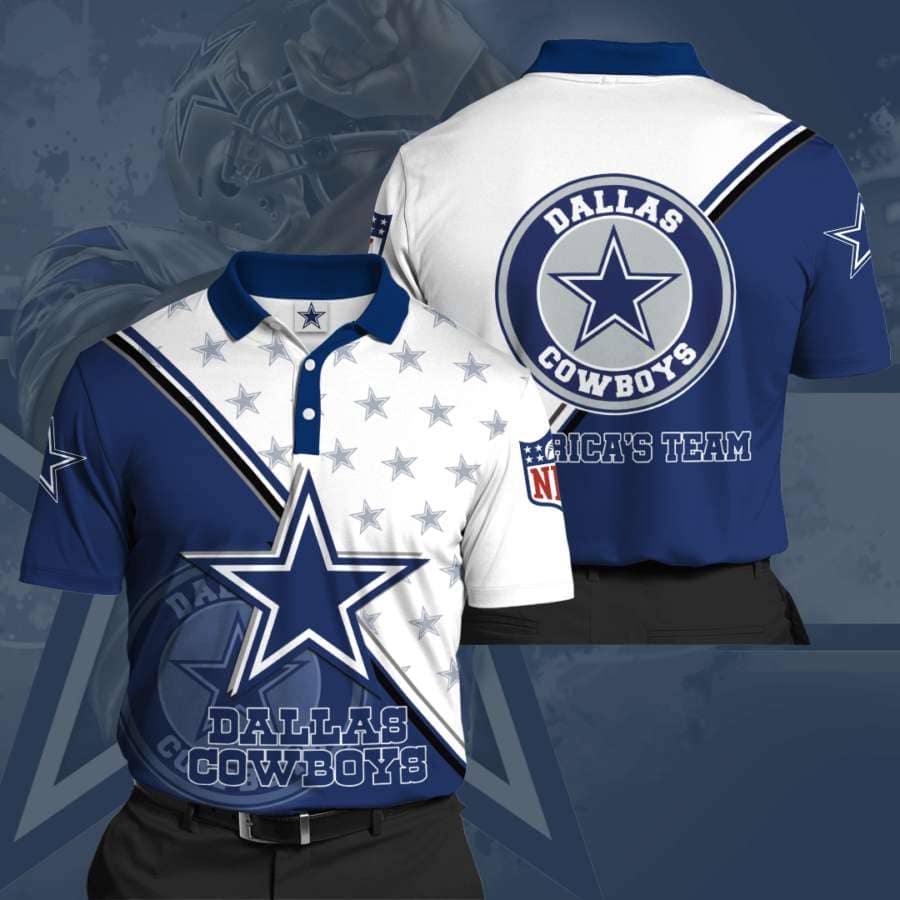 Personalized Dallas Cowboys No26 Polo Shirt