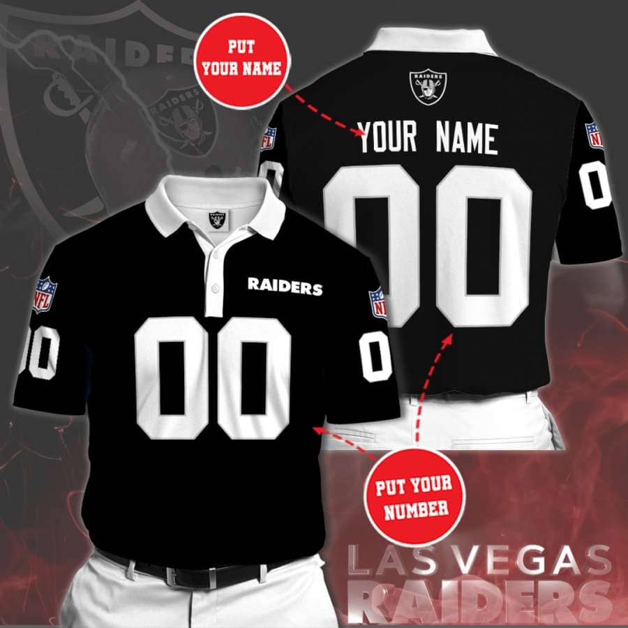 Personalized Las Vegas Raiders No120 Polo Shirt