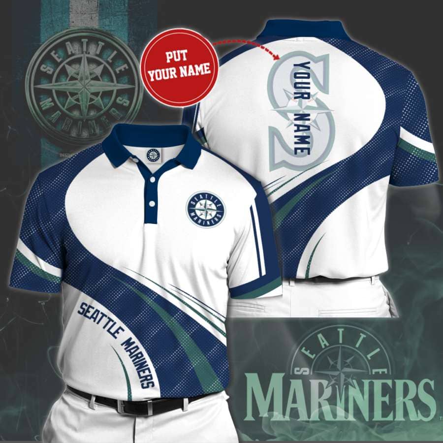 Personalized Seattle Mariners No152 Polo Shirt
