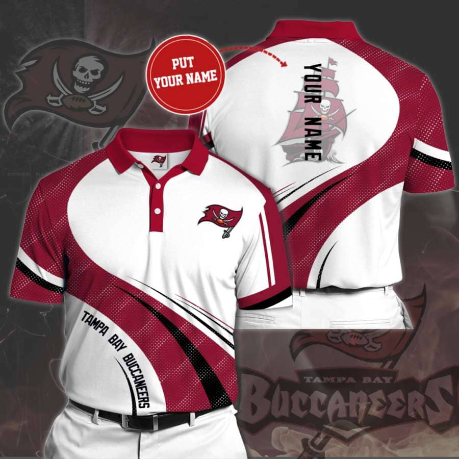 Personalized Tampa Bay Buccaneers No155 Polo Shirt