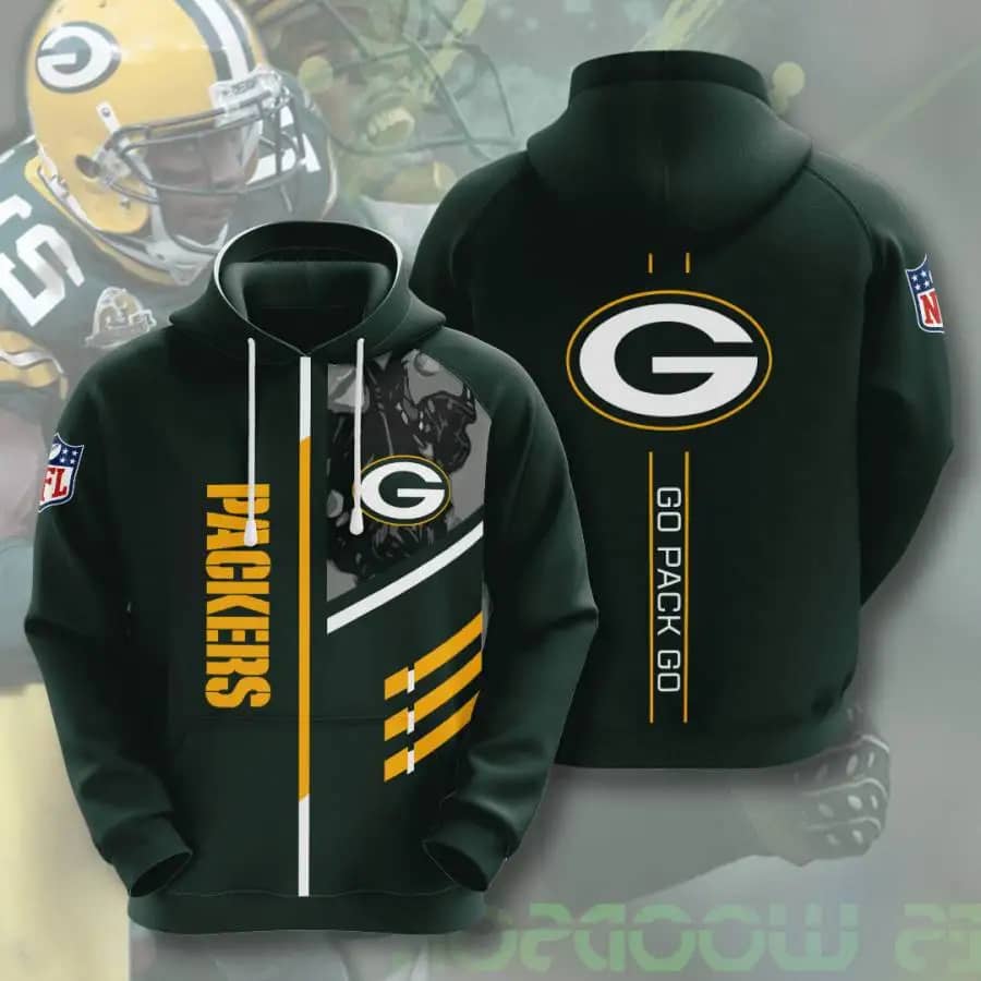 Sports American Football Nfl Green Bay Packers Usa 32 Pullover 3D ...