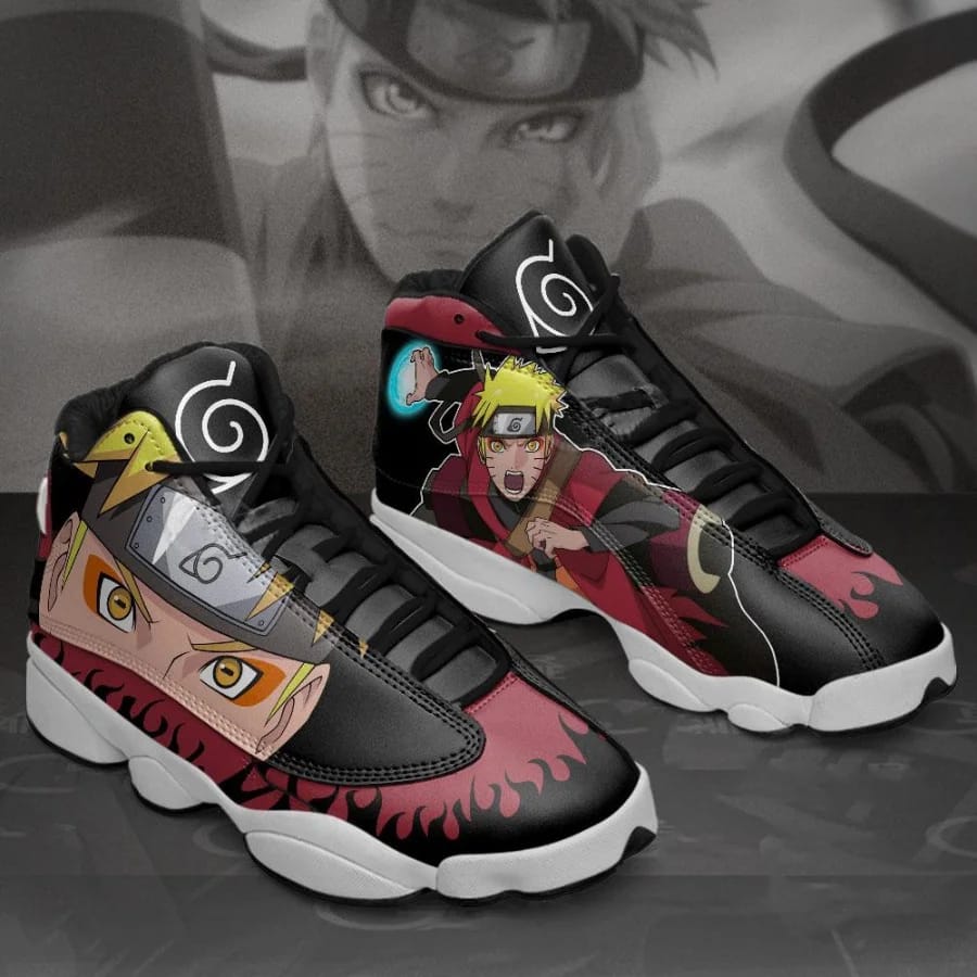 Naruto Sage Mode Custom Anime Air Jordan Shoes