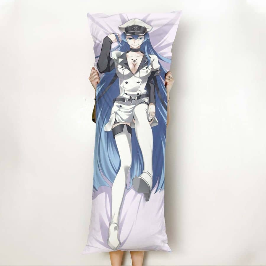 Inktee Store - Akame Ga Kill Esdeath Anime Gifts Idea For Otaku Girl Pillow Cover Image