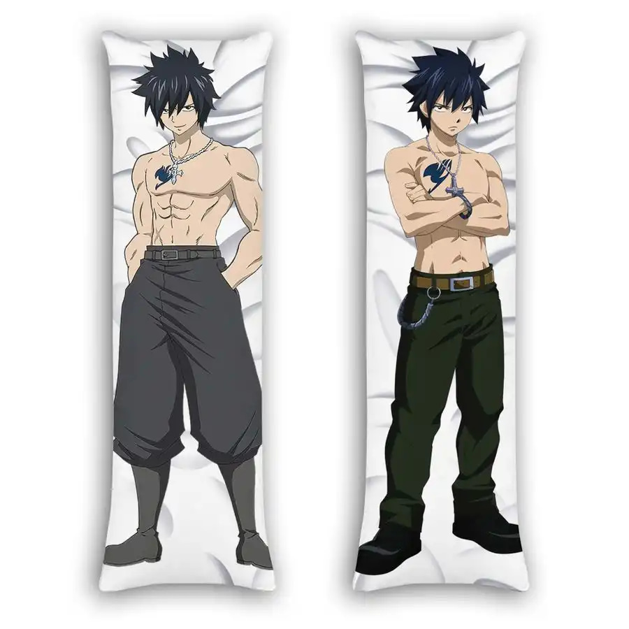 Gray Fullbuster Body Custom Fairy Tail Anime Gifts Pillow Cover