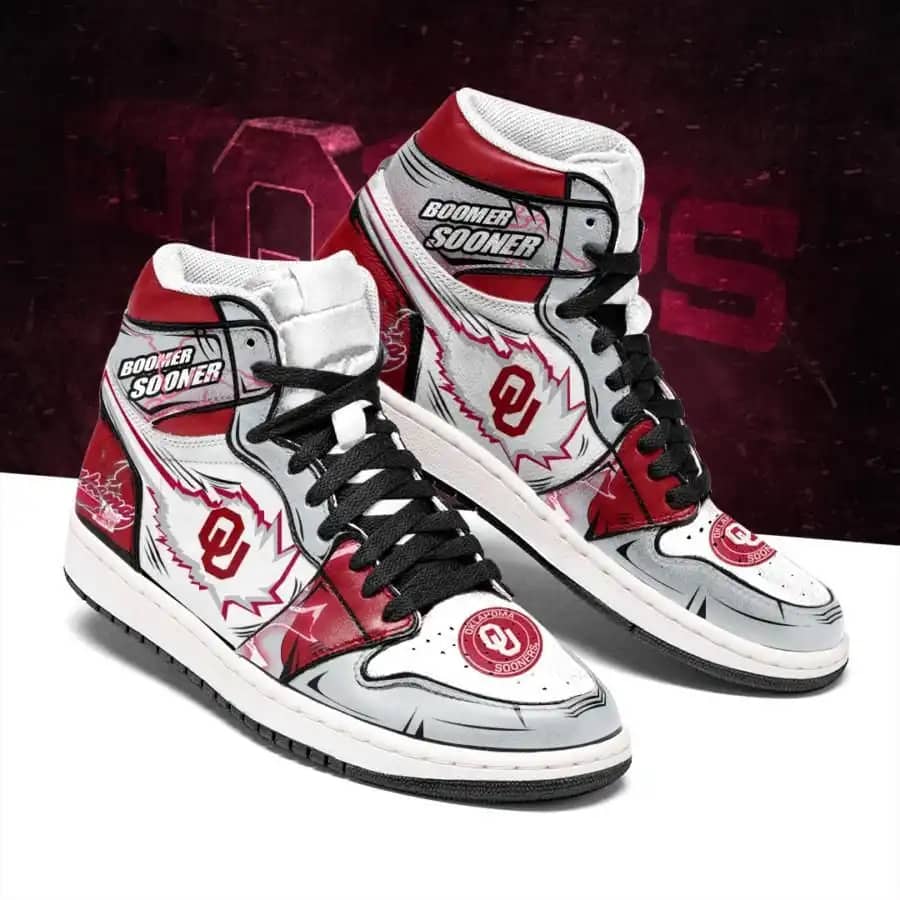 Oklahoma Sooners Ncaa Sport Team Perfect Gift For Sports Fans Air Jordan Shoes