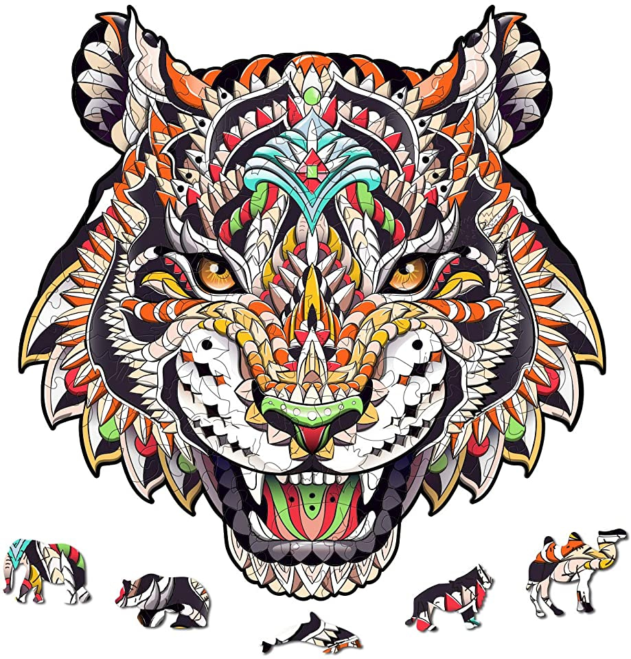 Cool Tiger King Jigsaw Puzzle