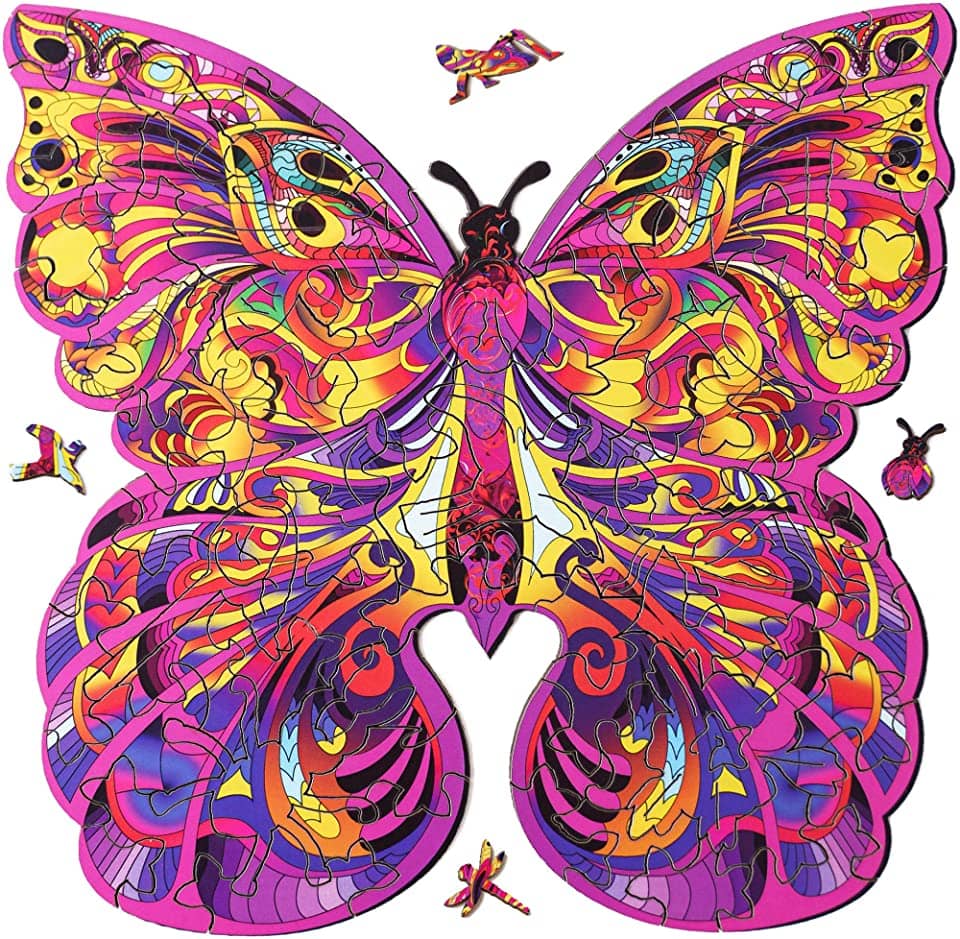Butterfly From Forest Glade Jigsaw Puzzle