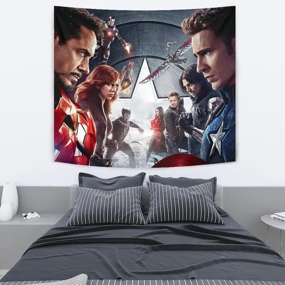 Avengers For Fan Infinity War Wall Decor Tapestry
