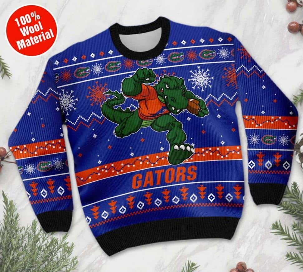 Inktee Store - Florida Gators Football Ugly Christmas Sweater Image