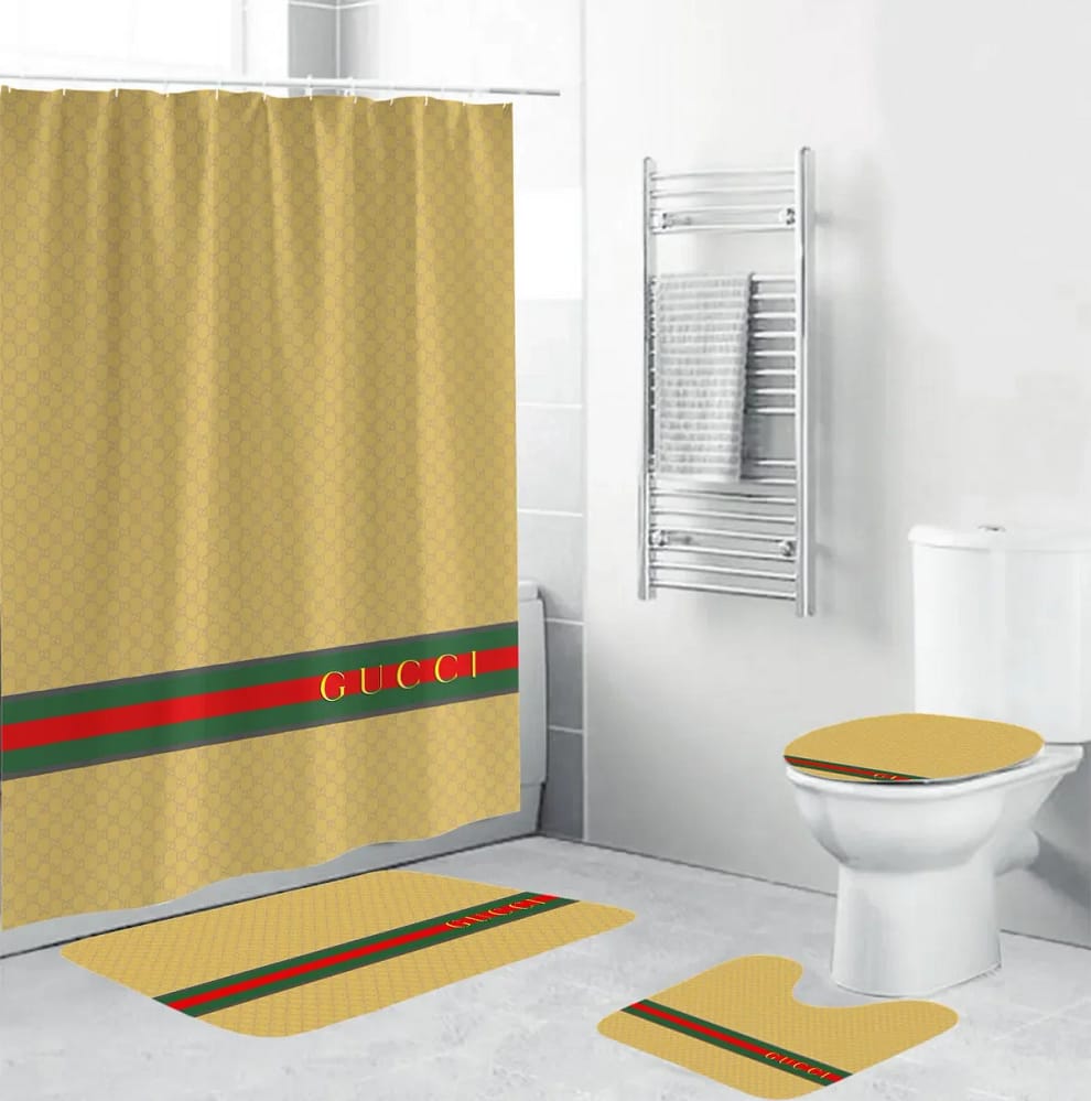 Gucci Yellow Luxury Brand Premium Bathroom Sets