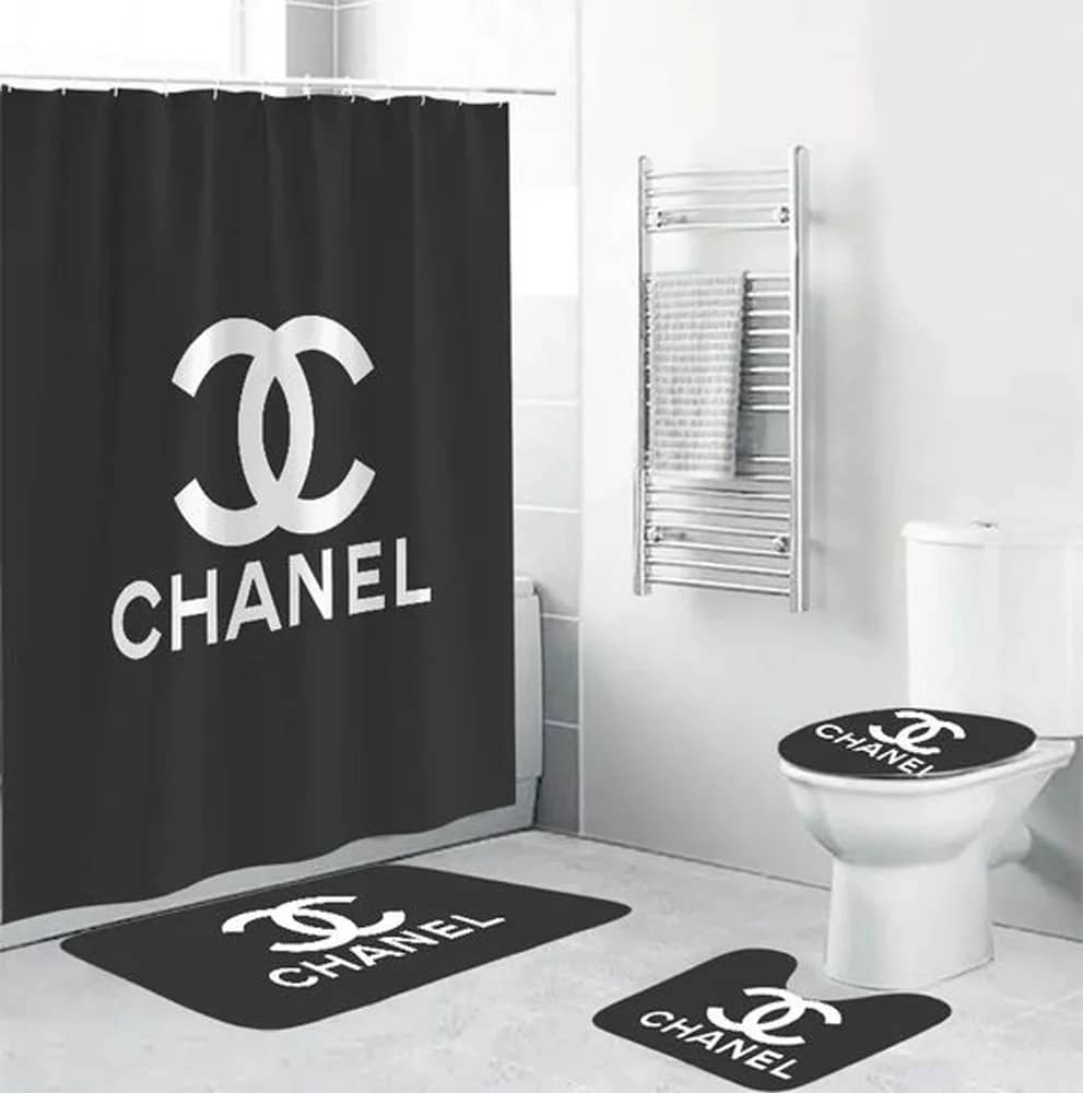 Chanel Grey Luxury Brand Premium Bathroom Sets