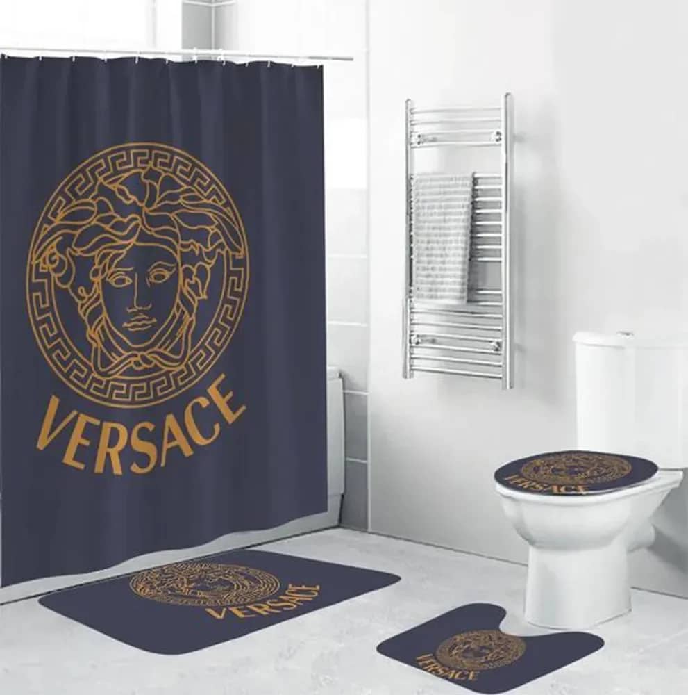 Versace Blue Luxury Bathroom Sets