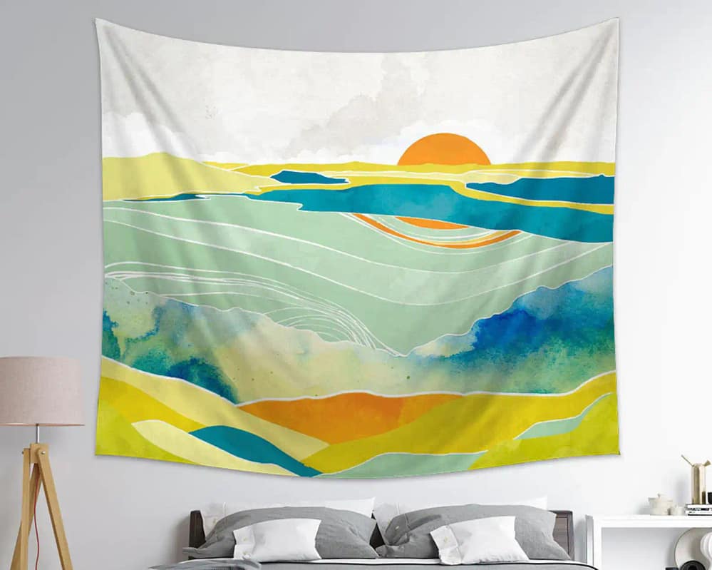 We Dream In Colors Borrowed From The Sea Nature Wall Art Tapestry