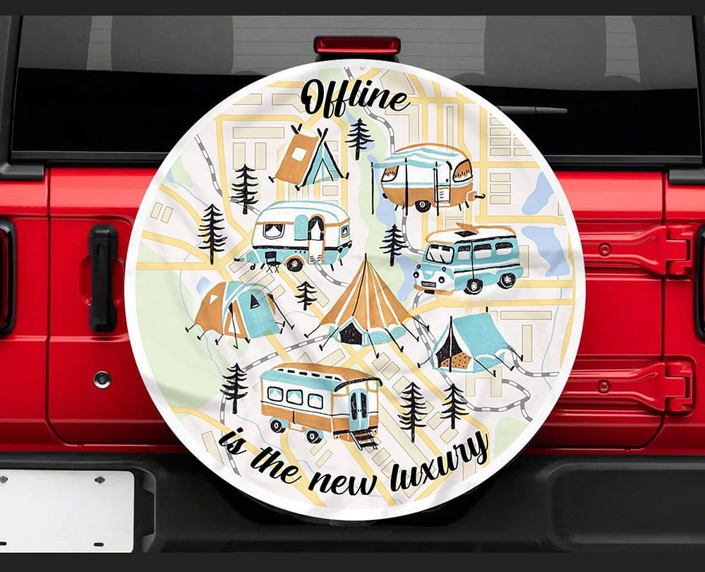 Inktee Store - Offline In The New Luxury Tire Cover Image