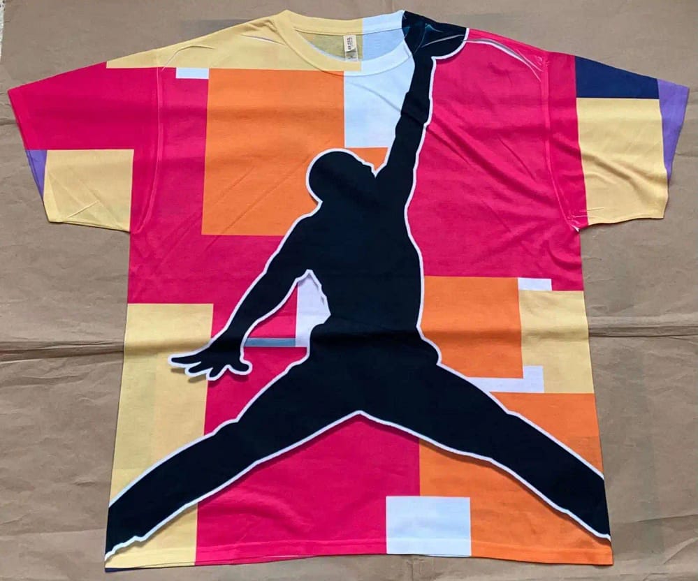 Custom Air Jordan Logo Big World Changes Shirt 3D All Over Print T-Shirt