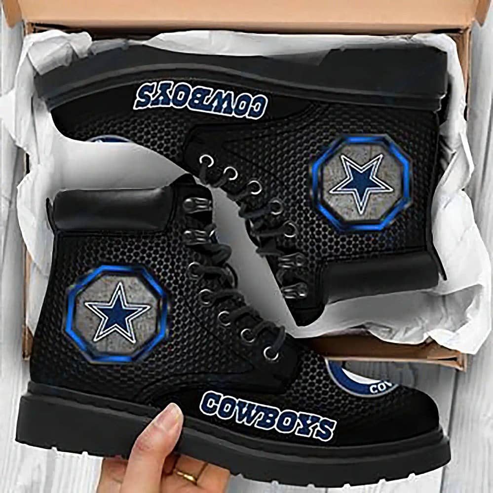 Dallas Cowboys Custom Boots High Top Vans Shoes All Season Boot