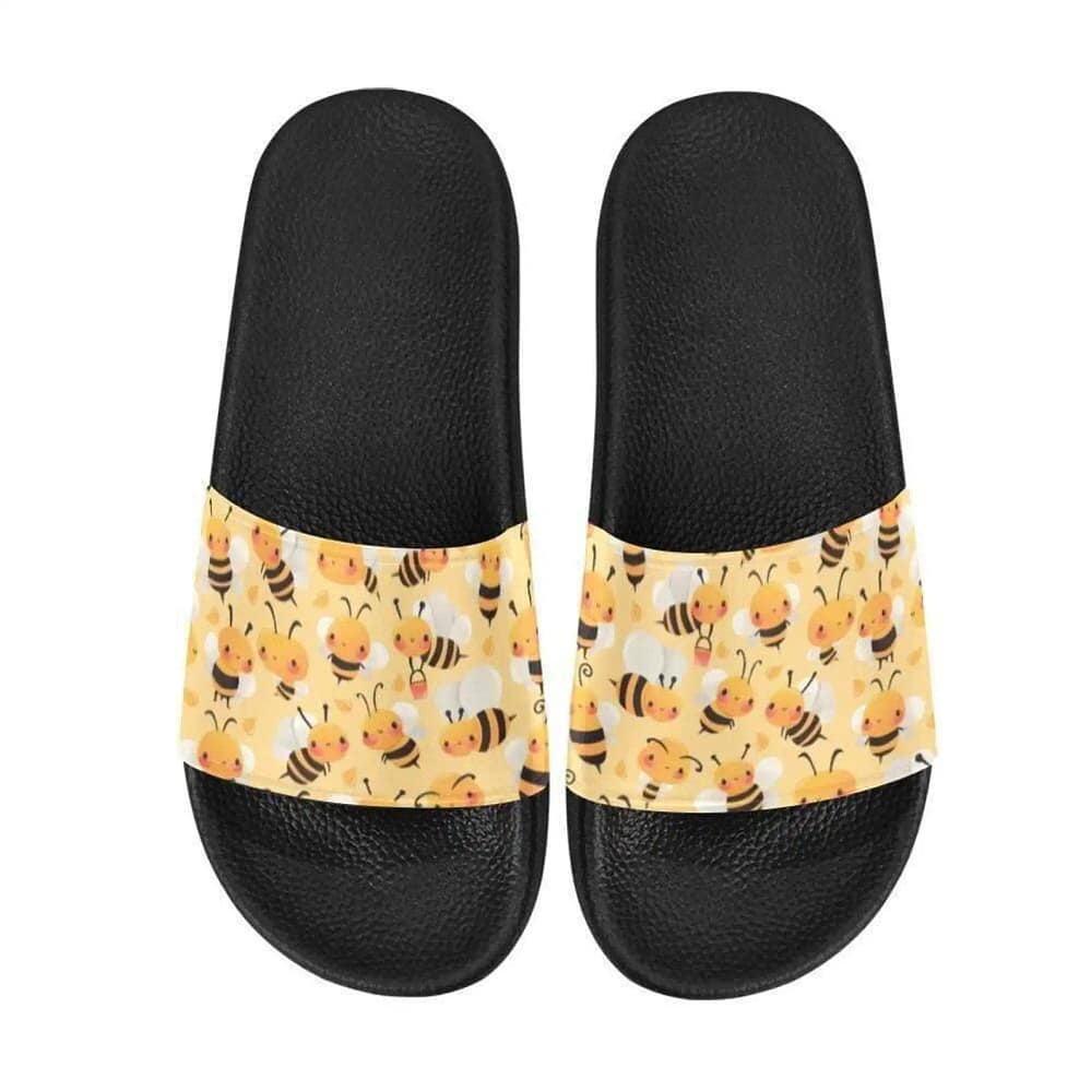 It's A Bee Party Bee Slide Sandals