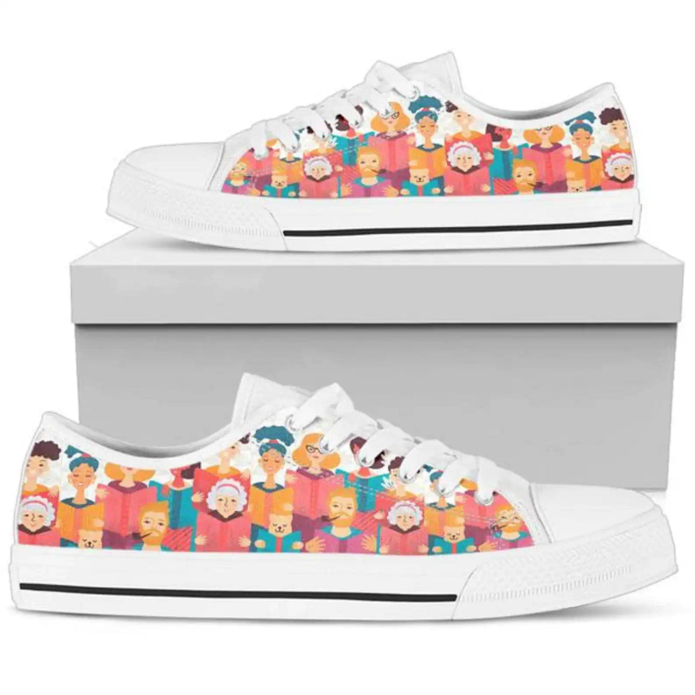 Reading Culture Low Top Sneakers