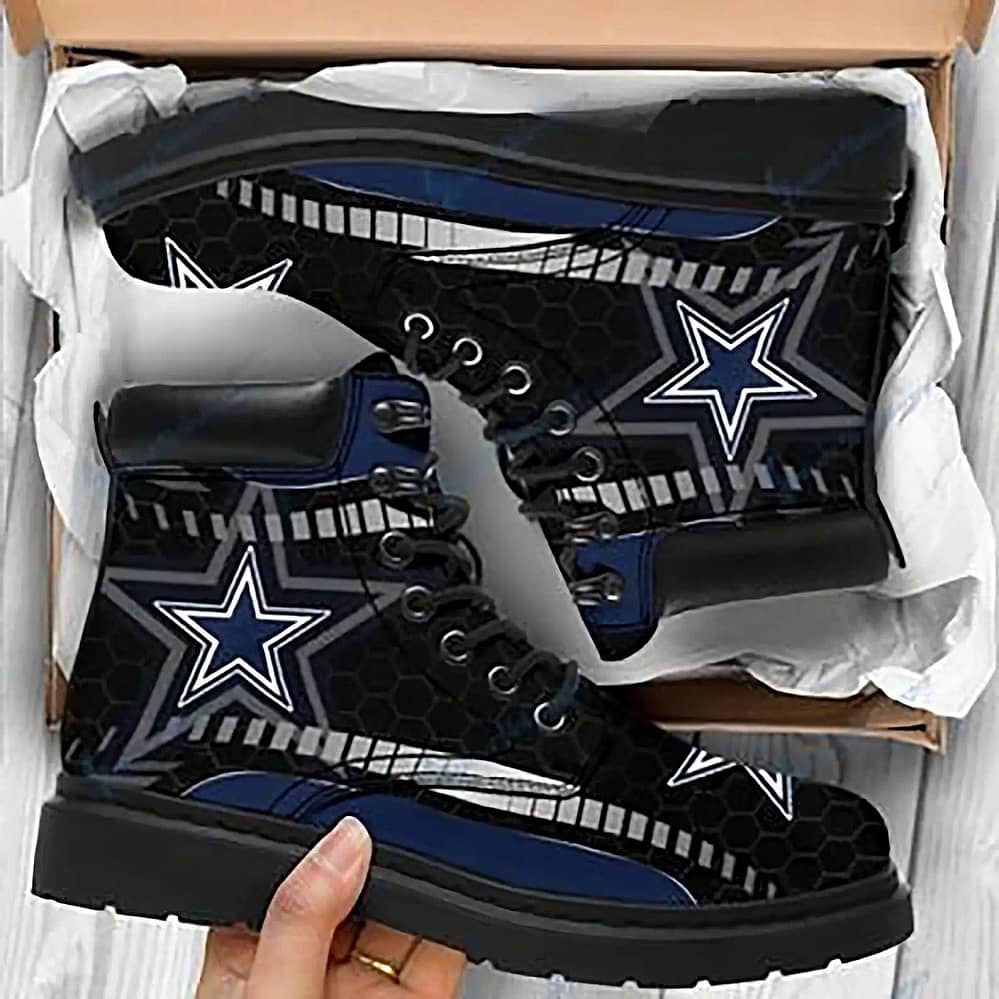 Rugby Dallas Cowboys Team Custom Sneakers For People Who Love Boot Shoes All Season Boot