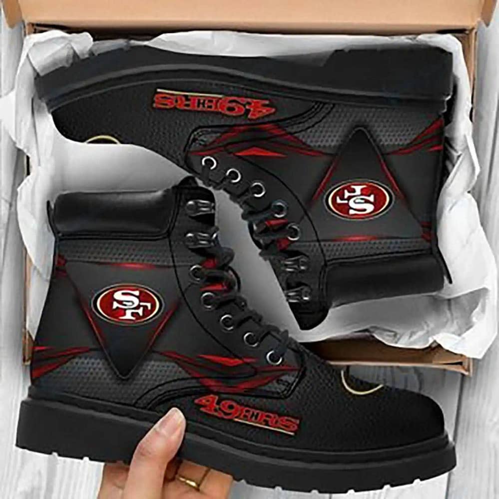 San Francisco 49ers Custom High Top Vans Shoes All Season Boot