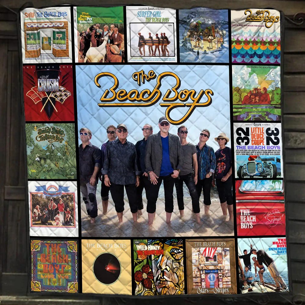 The Beach Boys Rock Band Albums Blanket Gift For Lovers Quilt