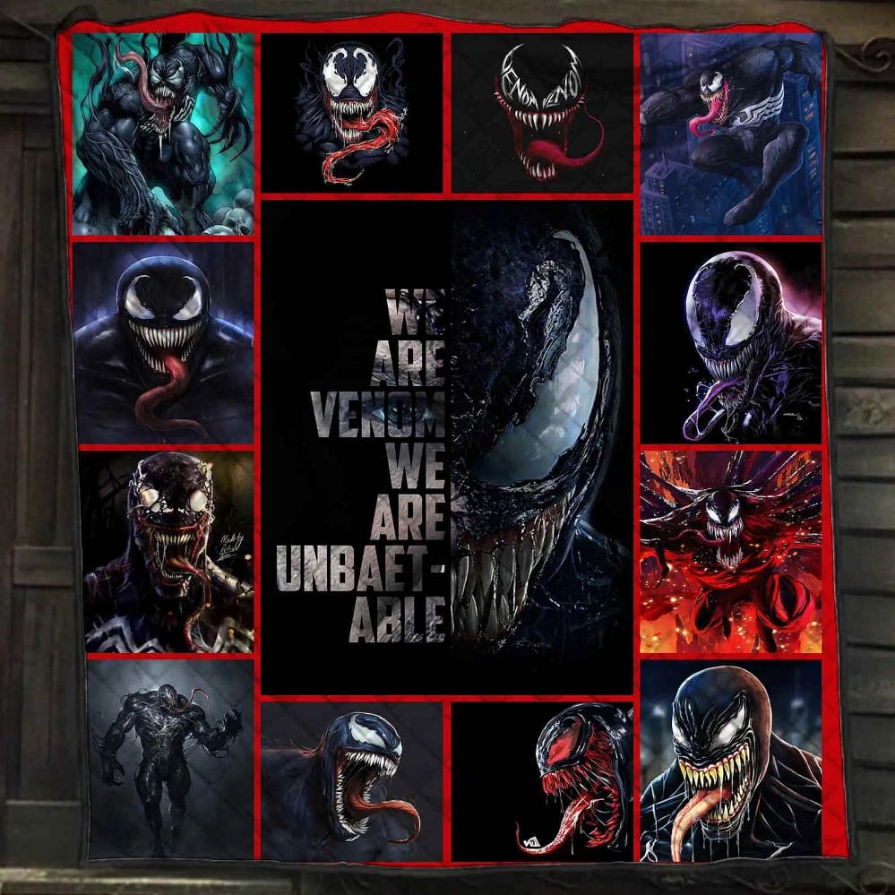 Venom We Are Venom We Are Unbeatable Blanket Gift For Lovers Quilt