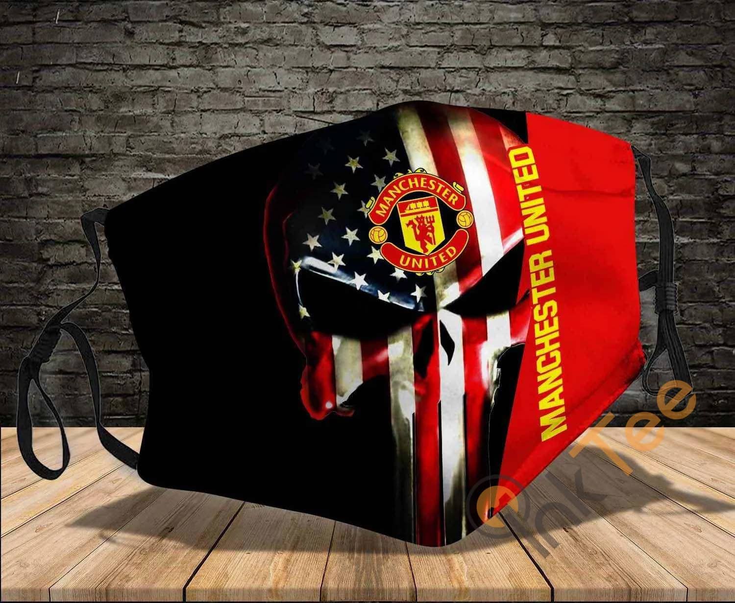 Manchester United Washable Reusable Amazon Best Selling Sku1456 Face Mask