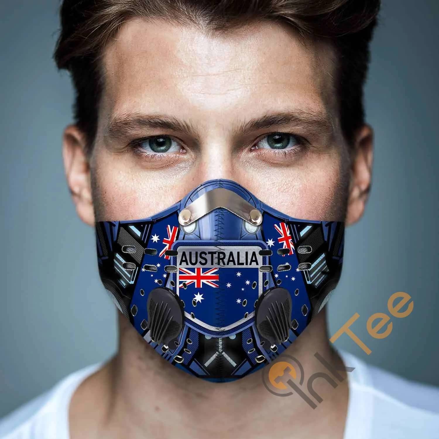 Australia Filter Activated Carbon Pm 2.5 Fm Sku 3448 Face Mask