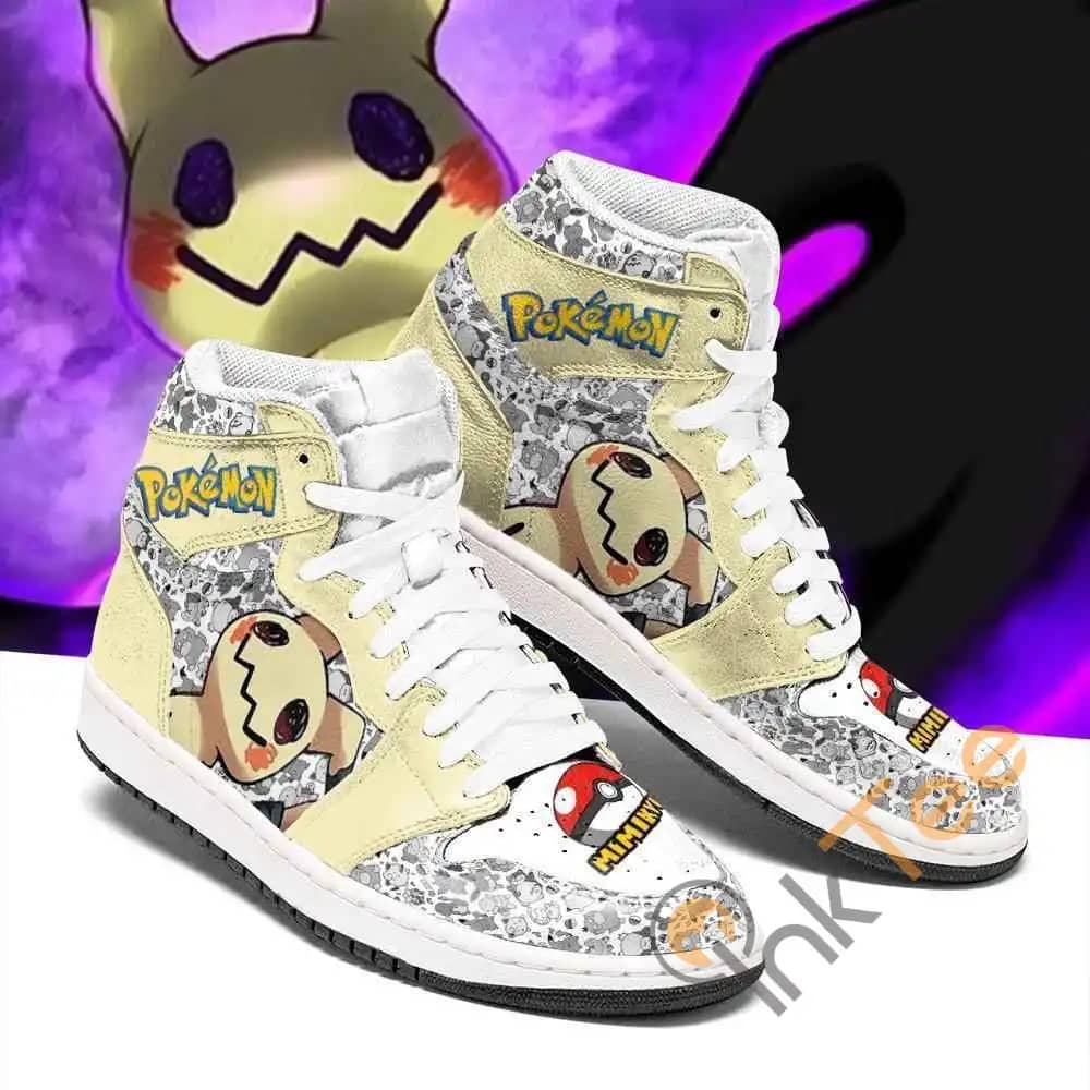 Pikachu Air Jordan Hightop Shoes Custom Pokemon Anime Shoes