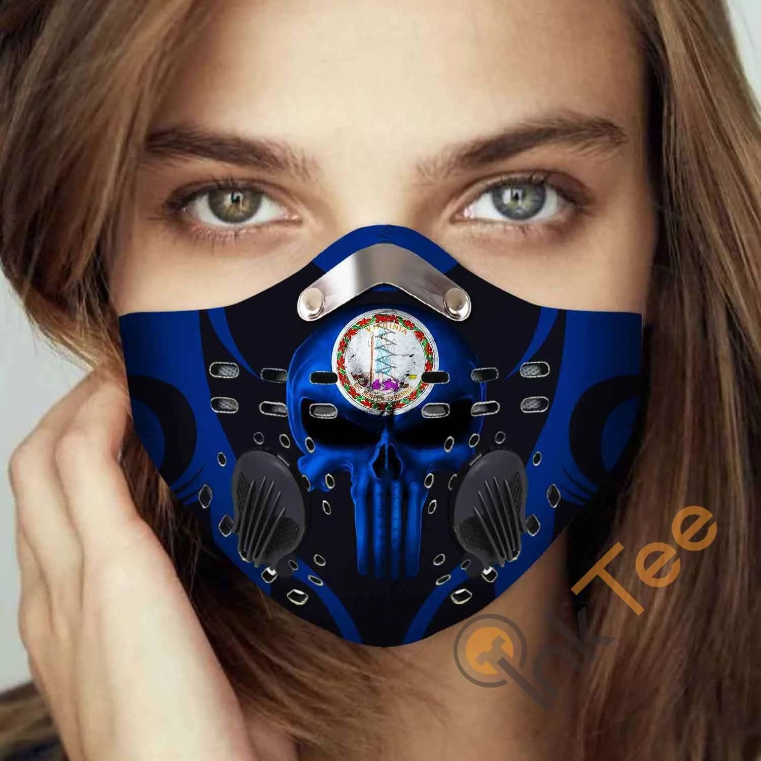 Virginia Filter Activated Carbon Pm 2.5 Fm Sku 3418 Face Mask
