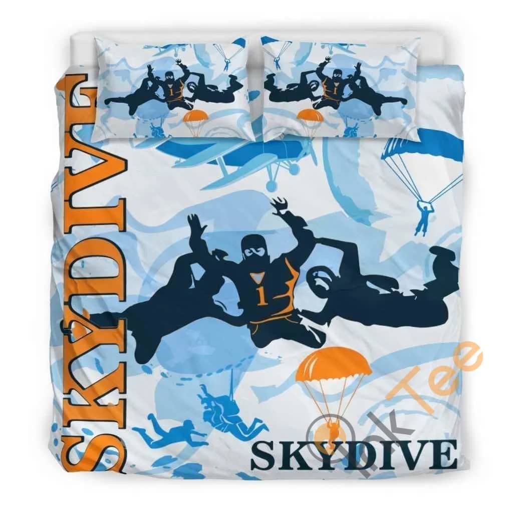 Custom Skydiving Quilt Bedding Sets