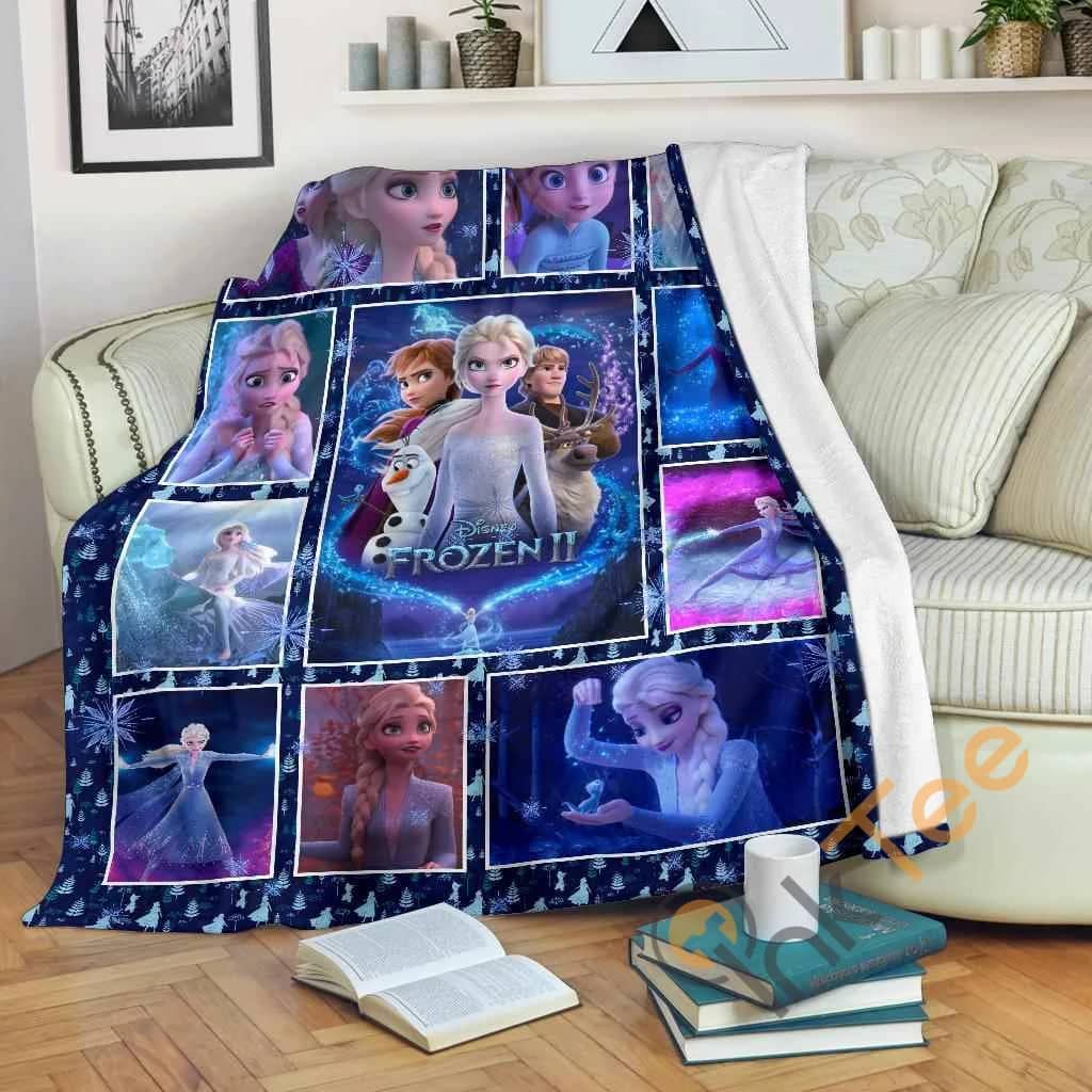 Blanket Frozen 2 Elsa Fleece Blanket