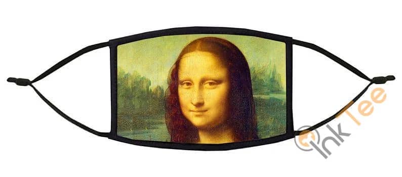 Mona Lisa Adjustable Face Mask