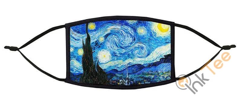 The Starry Night Adjustable Face Mask