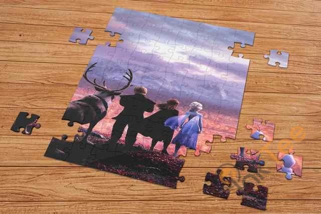 Movie Frozen 2 Anna Elsa Kristoff Sku 0718 Jigsaw Puzzle