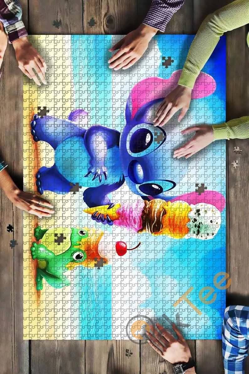Stitch O The Beach Mc Jigsaw Puzzle
