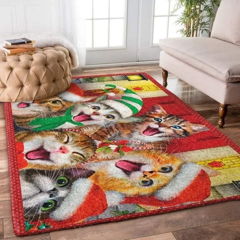 Christmas Cats Limited Edition Amazon Best Seller Sku 268062 Rug