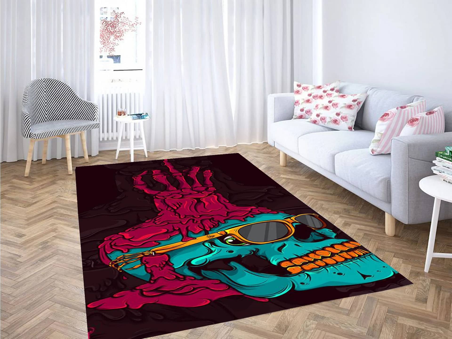 Abstract Background Carpet Rug
