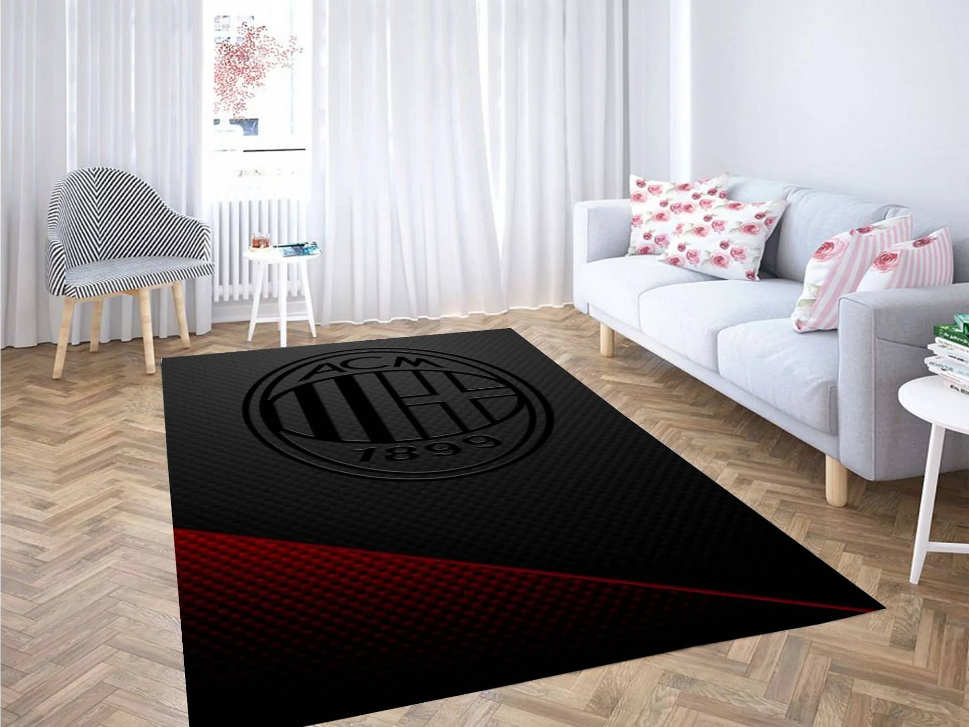 Ac Milan Wallpaper Carpet Rug