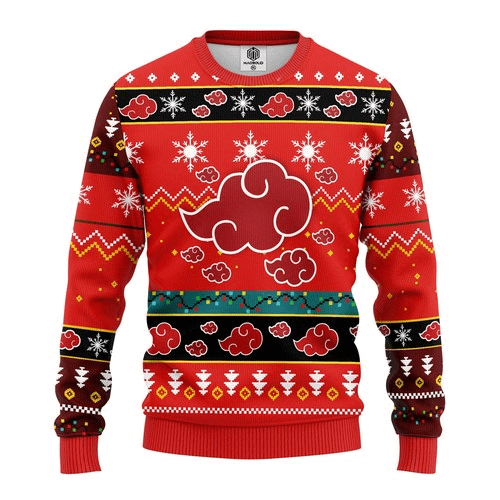 Akatsuki Naruto Anime Christmas Ugly Sweater