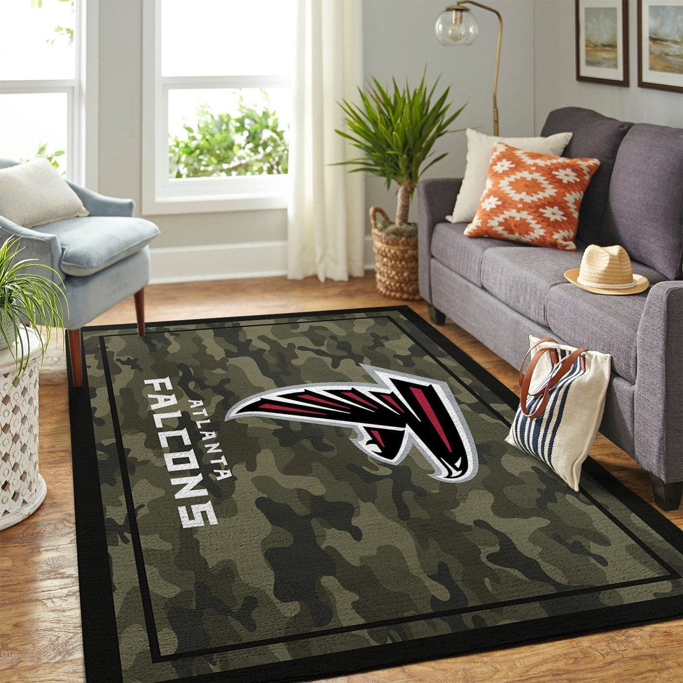 Amazon Atlanta Falcons Living Room Area No2057 Rug