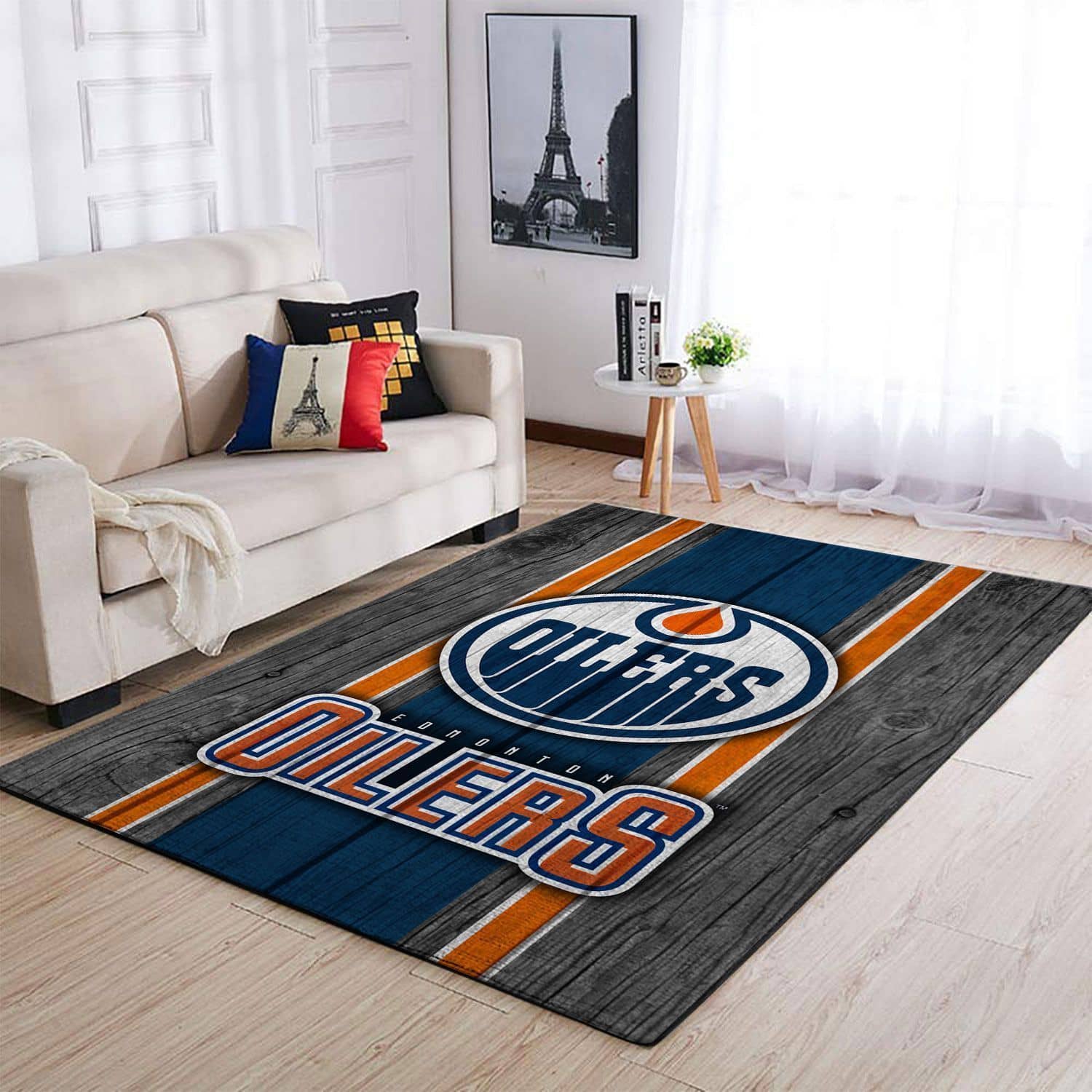 Amazon Edmonton Oilers Living Room Area No3052 Rug