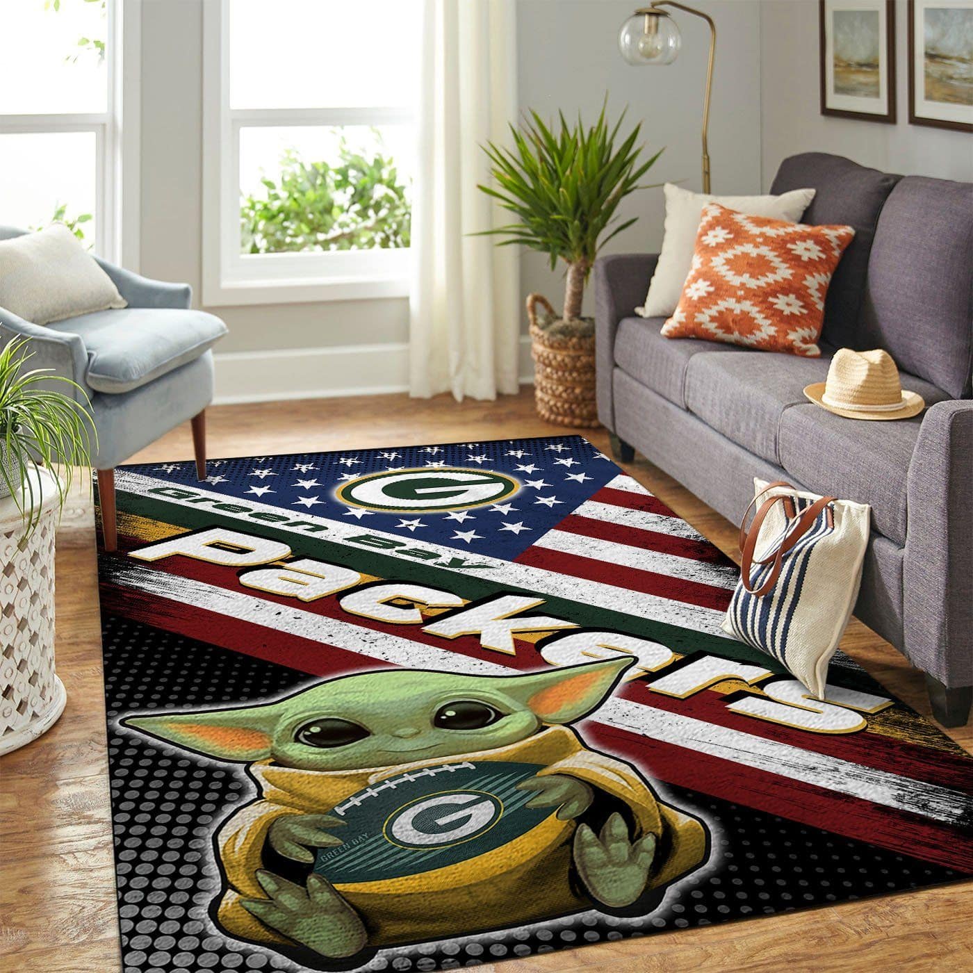 Amazon Green Bay Packers Living Room Area No3110 Rug