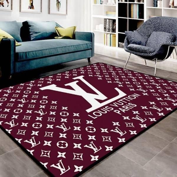 Amazon Louis Vuitton Living Room Area No1871 Rug