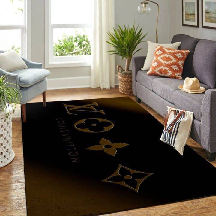 Amazon Louis Vuitton Living Room Area No1875 Rug