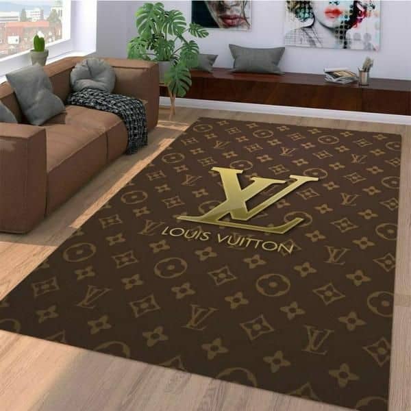 Amazon Louis Vuitton Living Room Area No1876 Rug