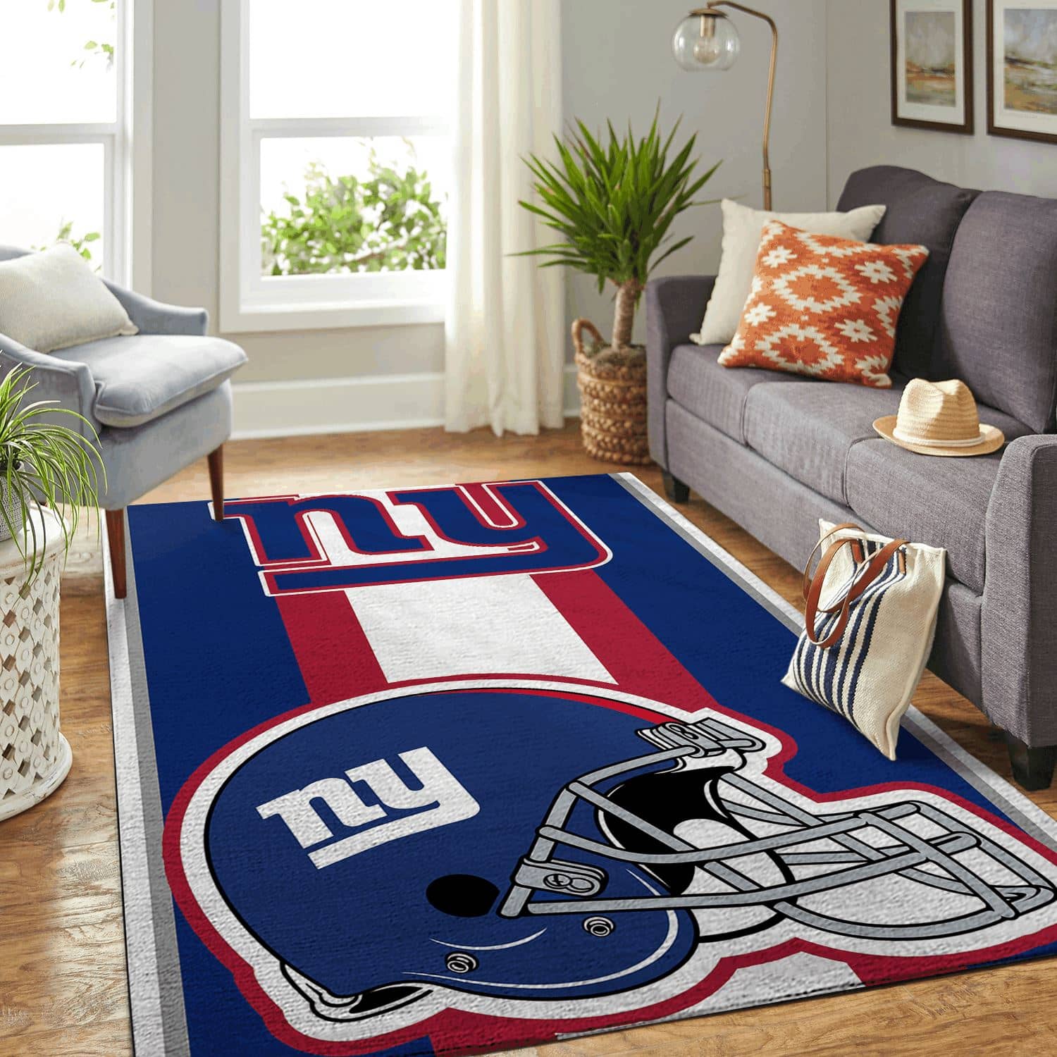 Amazon New York Giants Living Room Area No4139 Rug