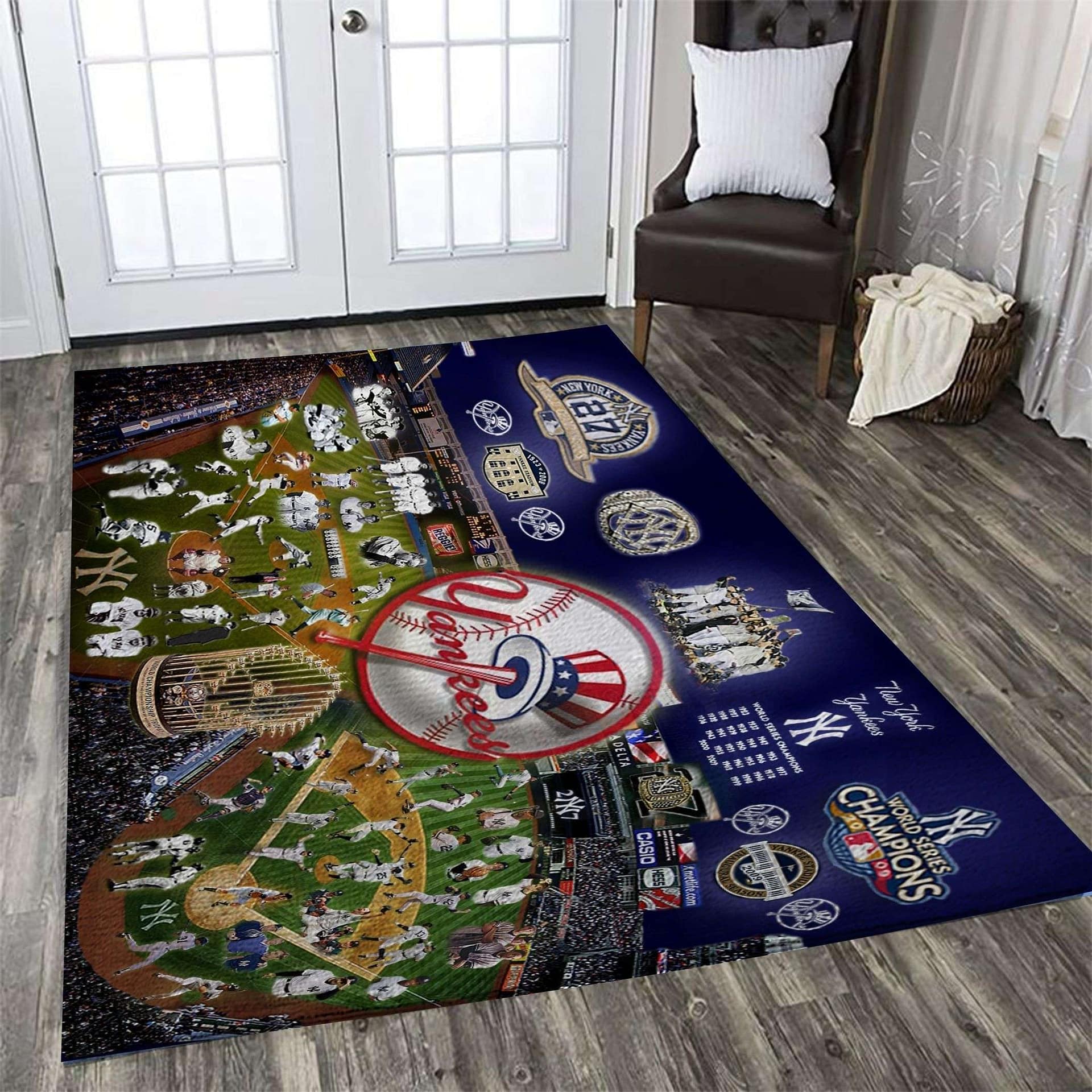 Amazon New York Yankees Living Room Area No4276 Rug